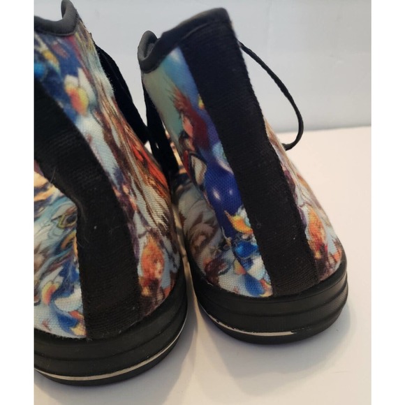 Mens High Top Sneakers Kingdom Hearts 2 Print Design Size 11 - Picture 4 of 8